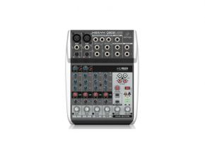 Behringer Q802USB Mixer Analog 8 in 2 Bus Tích Hợp Mic Preamp | Mixer cơ Behringer Q802USB