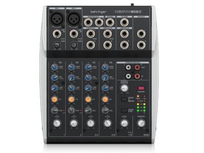XENYX 802S Analog Mixer Behringer 8 in tích hợp USB Streaming Interface | Mixer cơ Behringer XENYX 802S