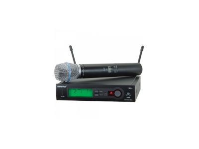 MICRO SHURE SLX24/BETA87A