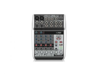 Behringer Q802USB Mixer Analog 8 in 2 Bus Tích Hợp Mic Preamp | Mixer cơ Behringer Q802USB