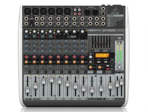 QX1222USB Mixer Behringer Analog 12 input 2/2 Bus Tích Hợp Mic Preamp EQ USB FX| Mixer cơ Behringer QX1222USB