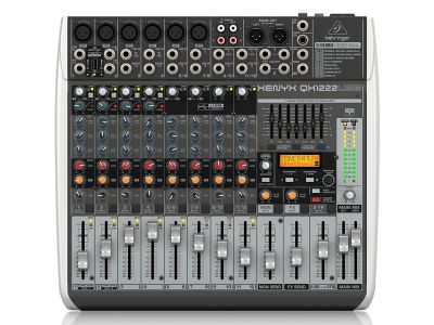 QX1222USB Mixer Behringer Analog 12 input 2/2 Bus Tích Hợp Mic Preamp EQ USB FX| Mixer cơ Behringer QX1222USB