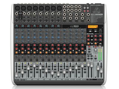 QX2222USB Mixer Analog Behringer 22 input 2/2 Bus Tích Hợp Mic Preamp EQ USB FX| Mixer cơ Behringer QX2222USB