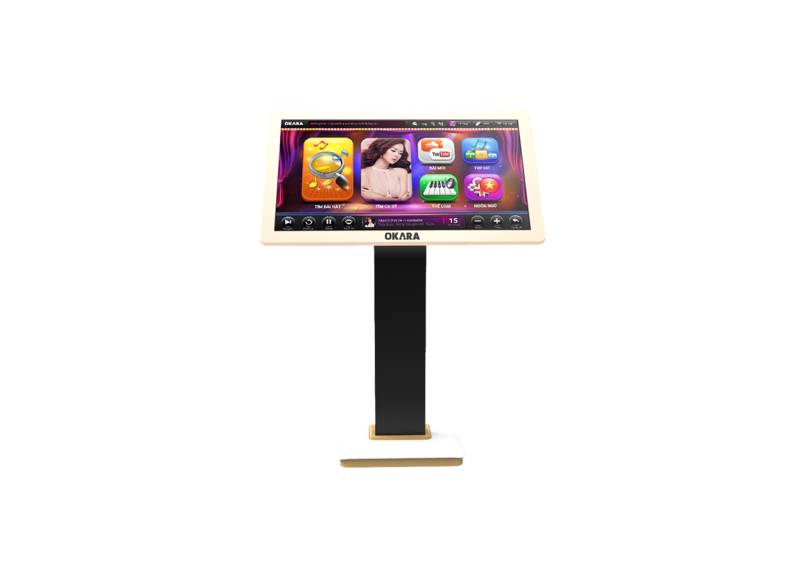 T10 Màn hình karaoke 21,5inch cảm ứng hồng ngoại Okara