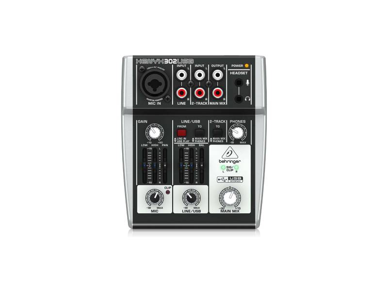 302 usb mixer analog 5 in 2